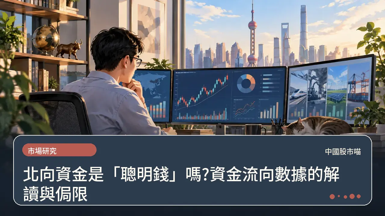 北向資金是「聰明錢」嗎?資金流向數據的解讀與侷限主題插畫